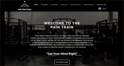 Desktop Screenshot of paintrainfitness.com